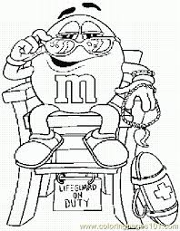 Give them color pencils , crayons, pens water colors anything which they … M M Coloring Page Coloring Home