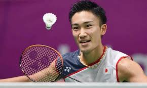 Japan kento momota is a japanese badminton player.he is known for his explosive movements oncourt and his unpredictable style of play. Mtyv Ryotwgham