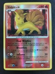 Find vulpix in the pokédex explore more cards vulpix. Pokemon Cards Shiny Vulpix Platinum Toys Games Board Games Cards On Carousell