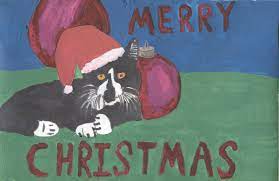 You can always change the deck that a card belongs to. How To Make A Cat Christmas Card Holidappy