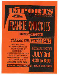 The iconic chicago house label trax was notoriously cheap with vinyl; A Tribute To The Diy Parties Of 80s Chicago Where House Music Began