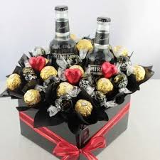 Smirnoff Black Magic Chocolate Gift Basket Delivery Sydney Chocolate Gifts Basket Chocolate Bouquet Chocolate Gifts