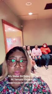 Happy Birthday To My Sister Felecia Walker 10/25/23 🥳 #birthdaycelebration  #goodvibes #goodfriends #goodfood #gainesvillefl #yamatojapanesesteakhouse