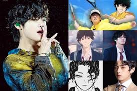 Xem thêm ý tưởng về anime, hình ảnh, nghệ thuật. V Bts DÆ°á»›i Phien Báº£n Truyá»‡n Tranh Sáº½ La NhÆ° Tháº¿ Nao 2sao
