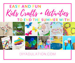 We did not find results for: Easy Kids Crafts And Activities To End Summer With Diy Adulation