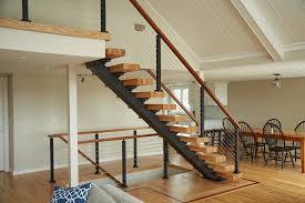 Get free shipping on qualified spiral staircase kits or buy online pick up in store today in the building materials department. Straight Staircases Single Stringer Metal Staircases Viewrail
