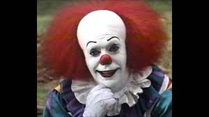 Clown waiting for the train, 1958