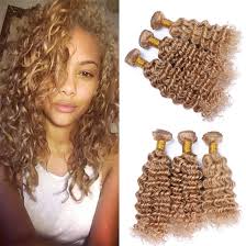 Ash blonde wavy clip in hair extensions. Amazon Com Zara Hair Honey Blonde Brazilian Hair Bundles Deep Wave Color 27 Human Hair Bundles Strawberry Blonde Deep Curl Extensions Blonde Wavy Hair Weaves 3pcs Lot 24 26 28 Inch Beauty