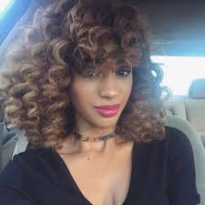 Crochet Braids With Bangs Long Hair Styles Natural Hair Styles Crochet Hair Styles