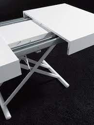 This coffee table is a great choice. Coffee Table Converts Into A Dining Table Adjustable Height Idfdesign