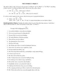 Worksheets Subject Complement Worksheet Worksheets Subject Complement Worksheet Laurenpsyk Free The Indirect Obje Practices Worksheets Worksheets Lesson Planet