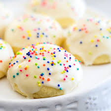 In a separate bowl, sift baking powder and salt into flour, then add to wet ingredients, mixing until incorporated. Italian Cookies Aka Italian Wedding Cookies Lil Luna