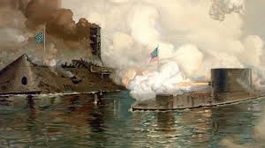 how hampton roads changed naval warfare