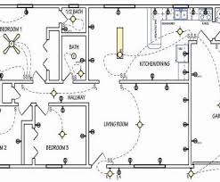 Basic wiring plan for starters, i like to run 2 coax cables and 2 cat5e or better network cables to every room. Home Electrical Wiring Diagram Uk