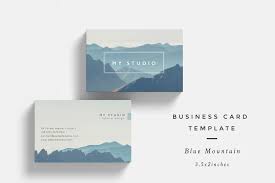 Message this page, learn about upcoming events and more. Blue Mountain Business Card Template 16011 Business Cards Design Bundles