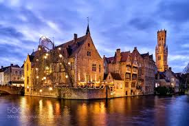 Rozenhoedkaai Brugge Belgium Rozenhoedkaai Is In Brugge The Most Visited And Photographed Place The Channel Is Wider Here And Offers Travel Life Canals Travel