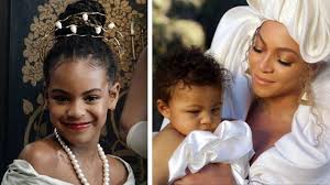 Queen bey, her mom tina knowles, blue ivy, and rumi all posed for a quick snap in matching floral frocks. Blue Ivy And Twins Part Of Beyonce S Black Is King Album Youtube