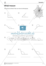 Winkel schätzen und messen / winkelarten. Winkel Messen Und Zeichnen Meinunterricht