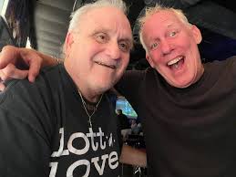 On stage at Vans Warped. Good memories.