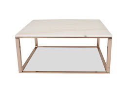 Marble coffee tables offer timeless style as well as a touch of luxury, sophistication and natural beauty. Edloe Finch White Marble Coffee Table Modern Rose Gold Coffee Tables For Living Room Square Buy Online In United Arab Emirates At Desertcart Ae Productid 54304799