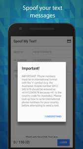 Need to send a spoof text message but don't have your phone? Spoof My Text For Android Apk Download