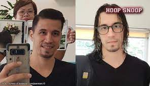 Marc pingris and kj mcdaniel have words to say to each other after some physical action. Marc Pingris Waves Goodbye To Long Hair