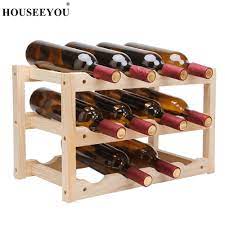 Maybe you would like to learn more about one of these? 12 Bottles Red Wine Rack Diy Bottle Holder Beer Stand Rest Kitchen Bar Solid Wood Home Cabinet Hotel Bar Storage Shelf Display Wine Racks Aliexpress