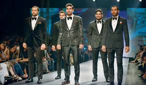 The elegance of a man in a suit remains unmatched. Amazon India Fashion Week 2016 Structured Fittings For Men Traditional Kurtas Ruled Day 3 Lifestyle News