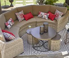 Broyhill Capilano Patio Seating Set Big Lots Wicker Patio Sectional Patio Sectional Outdoor Sectional Sofa