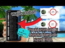 Terlebih apabila meminta data pribadi berupa username dan password. Hanya Pakai Username Cara Menambah Followers Instagram Gratis 2020 Youtube