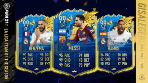 La liga tots fifa 21 Fifa 21 La Liga Tots Predictions Ft Tots Messi Tots Benzema Tots Ramos Tots Suarez Tots Varane Youtube