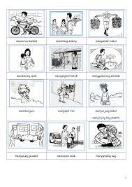 Kata kerja dalam bahasa inggris disebut sebagai verbs. Gambar Kata Kerja Tahun 2 Cikimm Com
