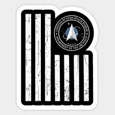 The colors black and silver represent the environmental. Space Force Logo Space Force President Donald Trump Space Force Logo Sticker Teepublic