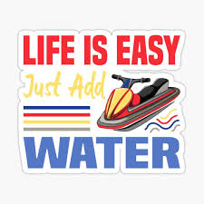 Have had them on poles on every one of my skis for the last 15 years, in 4 states. Sticker Jetski Redbubble