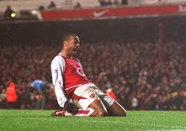 They see the guy that scored goals for arsenal, the guy that scored goals for france. Das Legendare Jubelfoto Von Arsenal Star Thierry Henry