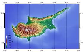 Cyprus is an island in the eastern mediterranean sea, south of turkey. Map Of Cyprus Typographic Map Worldofmaps Net Online Maps And Travel Information