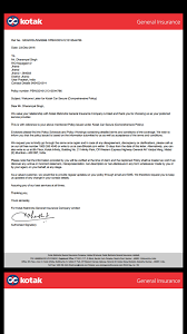 Kotak Mahindra General Insurance Company Limited Not Giving My Claim On My Claim No Protected In 2020 Insurance Company Give It To Me Insurance
