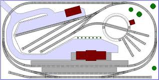 ultra small 4 x 2 n scale track plan 2 model trains model train layouts train layouts n scale track plan 2 model trains