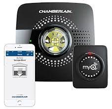 Myq Smart Garage Door Opener Chamberlain Myq G0301 Wireless Wi Fi Enabled Garage Hub With Smartp Smart Garage Door Opener Garage Doors Smart Home Automation