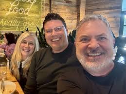 We got the band back together!! Torchard, Arena and RDM mixing it up. Great  friends. Marci Arena-Richard Todd Orchard