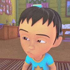 Pin Oleh Annisa Di Upin Ipin Ilustrasi Karakter Seniman Jalanan Kartun