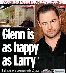 CURB STAR ON WORKING WITH COMEDY LEGEND Glenn is as happy as Larry