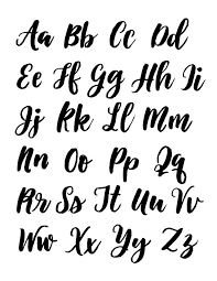 Moldes de letras para imprimir y recortar, letras grandes para imprimir y recortar, encontrarás las letras en tamaño grande y pequeño, números, podrás imprimir letra a letra cada una en un folio. Moldes De Letras Cursiva Tipos De Letras Abecedario Moldes De Letras Bonitas