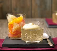 Champagner Gelee Mit Muskat Sabayon Rezept Essen Und Trinken Lebensmittel Essen Gelee