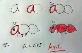You can use it to draw flowers, rose, animals, and more. 25 Alphabet Animals Ideas Alphabet Drawing Drawing For Kids Easy Drawings