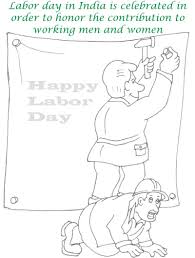 The first monday in september is labor day. Labor Day Printable Coloring Page For Kids 7