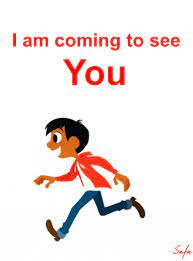 I Am Coming To See You Animated Gif Animation Gif Animated