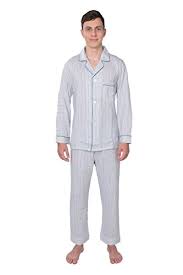 Buy leisureland women's cotton knit pajama sleepwear lounge pants giraffe print brown small and other bottoms at amazon.com. Bill Baileys Mens Sleepwear 100 Cotton Knit Pajama Set Medium Striped Blue Piping Buy Online In Botswana At Botswana Desertcart Com Productid 34604100