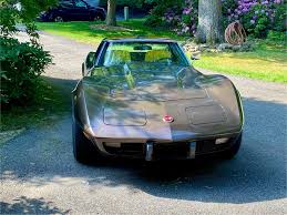 Image result for Dark Green 1976 Corvette