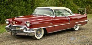 Image result for Burgundy Maroon 1952 Cadillac